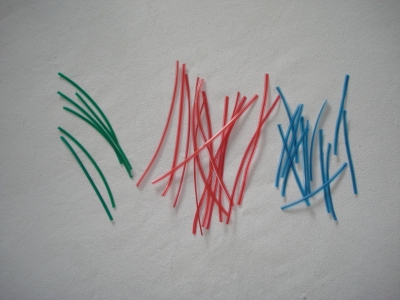 Precintos cortados (Twist-tie)